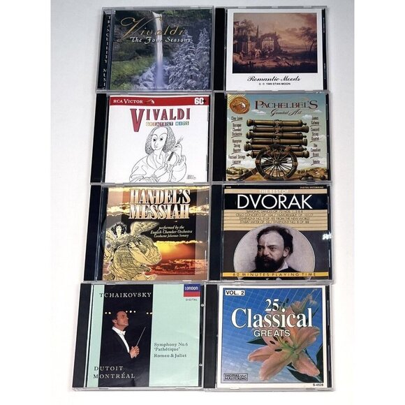 Lot 13 Classical Music CDs John Williams Rubinstein Bach Vivaldi Dvorak Handel - Picture 4 of 5